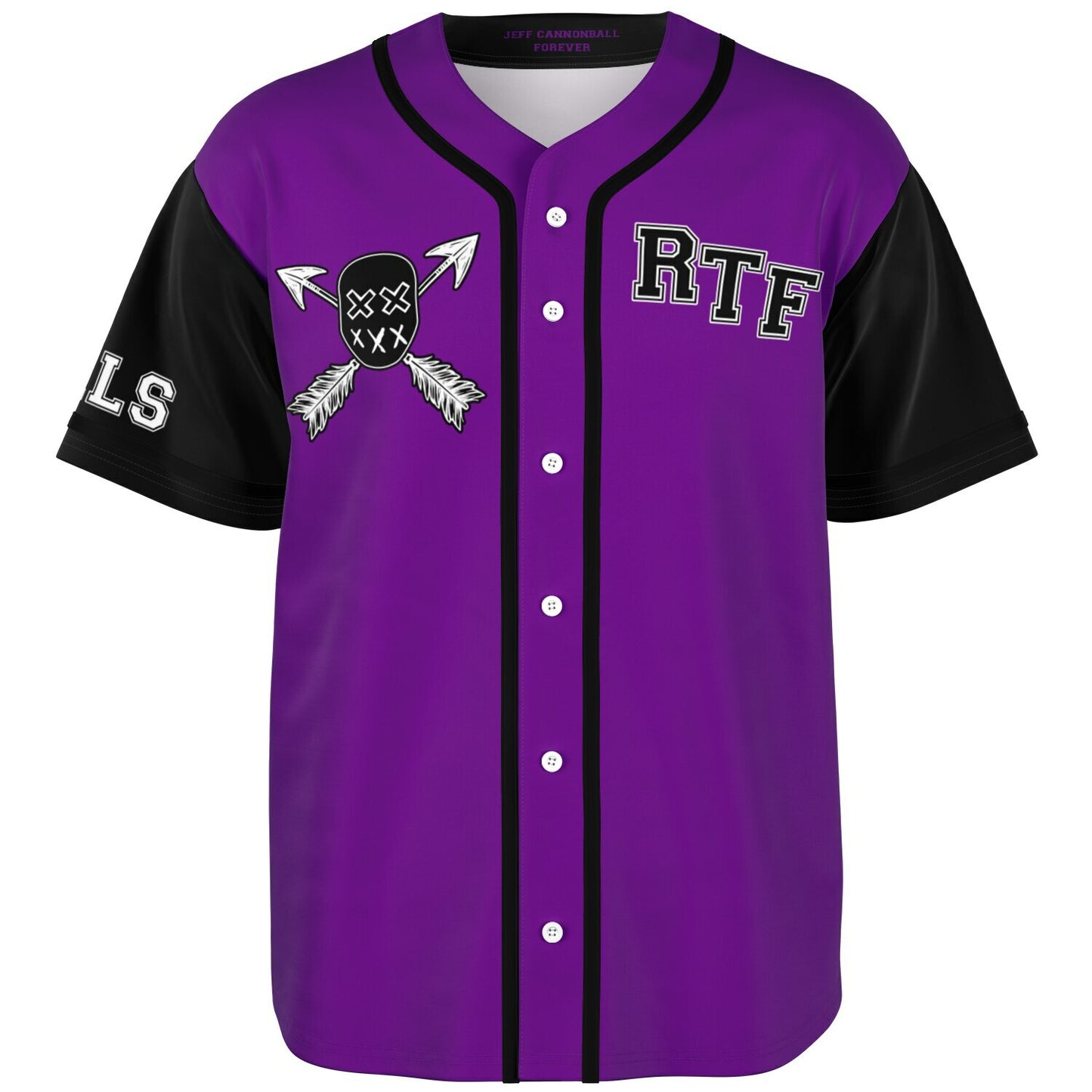 Jeff Cannonball Baseball Jersey copy